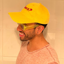 Load image into Gallery viewer, Beers? Yellow corduroy hat - Dadi Cools