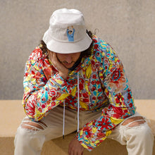 Load image into Gallery viewer, Billy Bowden 6 Runs - Cream Cord Bucket Hat - Dadi Cools