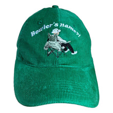 Load image into Gallery viewer, Bowlers name - Green corduroy hat - Dadi Cools