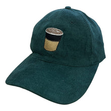 Load image into Gallery viewer, Coffee - Dark Green Corduroy Hat - Dadi Cools