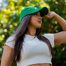 Load image into Gallery viewer, Dig in - green corduroy hat - Dadi Cools