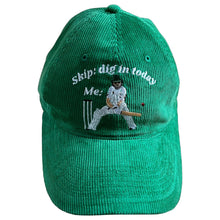 Load image into Gallery viewer, Dig in - green corduroy hat - Dadi Cools