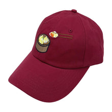 Load image into Gallery viewer, Dumpling Time - Red Dad Hat - Dadi Cools
