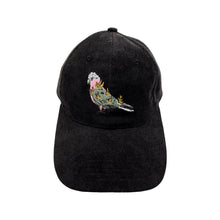 Load image into Gallery viewer, Flaming Galah - Black Corduroy Hat - Dadi Cools