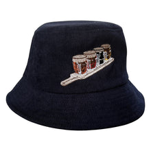Load image into Gallery viewer, Get On The Beers - Dark Blue Corduroy Bucket Hat - Dadi Cools