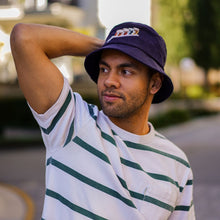 Load image into Gallery viewer, Get On The Beers - Dark Blue Corduroy Bucket Hat - Dadi Cools