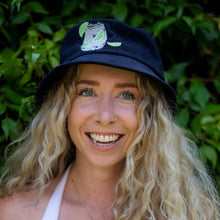 Load image into Gallery viewer, Gin & Tonic - Dark Blue Corduroy Bucket Hat - Dadi Cools