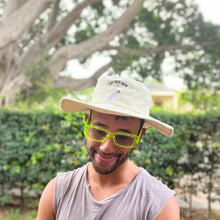 Load image into Gallery viewer, Golden Arm - Cream Floppy Cricket Hat - Dadi Cools