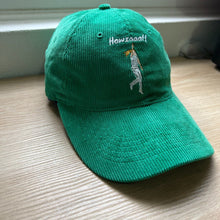 Load image into Gallery viewer, Howzat Ladies - Green corduroy hat - Dadi Cools