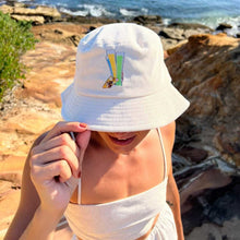 Load image into Gallery viewer, Icy Pole - Cream Corduroy Bucket Hat - Dadi Cools