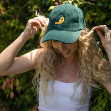 Load image into Gallery viewer, Italian Salute - Green Corduroy Hat - Dadi Cools