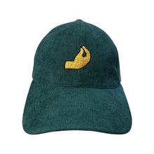 Load image into Gallery viewer, Italian Salute - Green Corduroy Hat - Dadi Cools