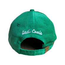 Load image into Gallery viewer, Knocking the bat in - green corduroy hat - Dadi Cools