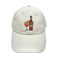 Load image into Gallery viewer, Let The Good Times Aperol - Cream Dad Hat - Dadi Cools