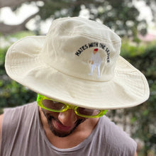 Load image into Gallery viewer, Mates With The Skipper - Cream Floppy Cricket Hat - Dadi Cools