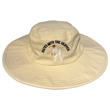 Load image into Gallery viewer, Mates With The Skipper - Cream Floppy Cricket Hat - Dadi Cools