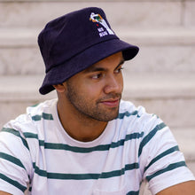 Load image into Gallery viewer, No Run - Dark Blue Bucket Hat - Dadi Cools