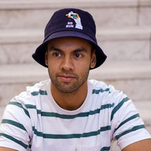 Load image into Gallery viewer, No Run - Dark Blue Bucket Hat - Dadi Cools