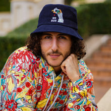 Load image into Gallery viewer, No Run - Dark Blue Bucket Hat - Dadi Cools