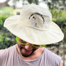 Load image into Gallery viewer, Nothing I Could Do About It - Cream Floppy Cricket Hat - Dadi Cools