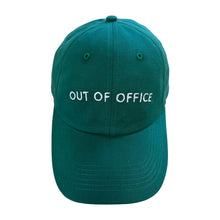 Load image into Gallery viewer, Out of Office - OOO - Green Dad Hat - Dadi Cools