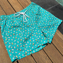 Load image into Gallery viewer, PRE SALE: Backyard Cricket Swim Shorts - Dadi Cools
