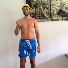 Load image into Gallery viewer, PRE-SALE: Birds of a Feather - Swim Shorts - Dadi Cools
