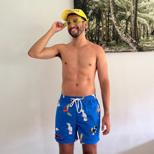 Load image into Gallery viewer, PRE-SALE: Birds of a Feather - Swim Shorts - Dadi Cools