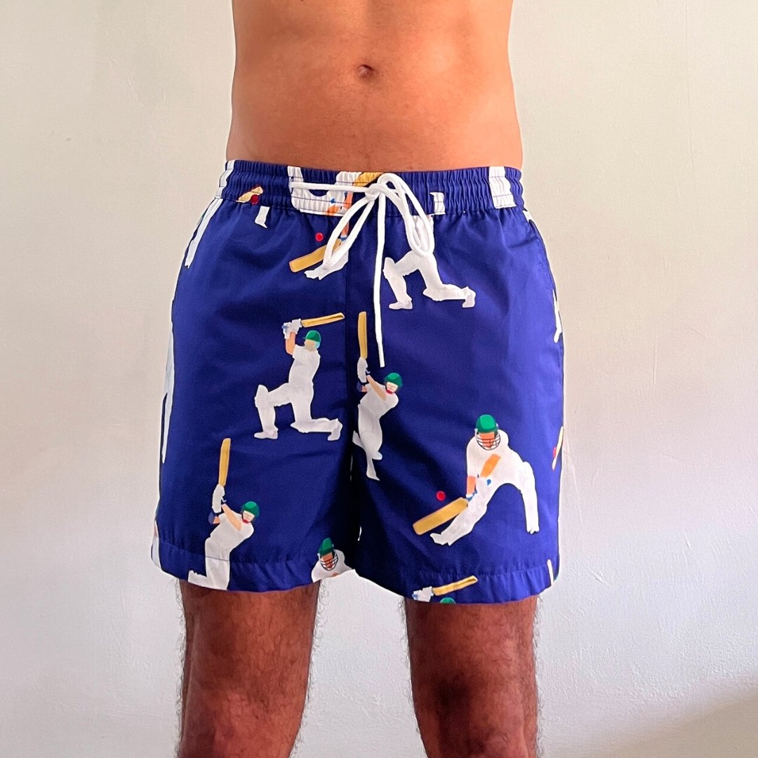 Wild Slog Cricket Swim Shorts Dadi Cools