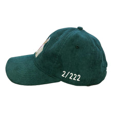 Load image into Gallery viewer, Richie Benaud Green Corduroy Hat - Dadi Cools