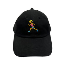 Load image into Gallery viewer, Runner - F - Black Dad Hat - Dadi Cools