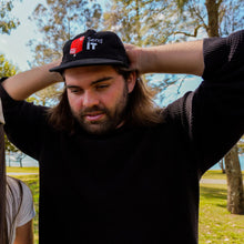 Load image into Gallery viewer, Send it - Black corduroy hat - Dadi Cools