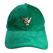 Load image into Gallery viewer, Shuckas Bruh - Green Corduroy Hat - Dadi Cools