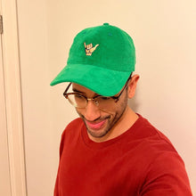 Load image into Gallery viewer, Shuckas Bruh - Green Corduroy Hat - Dadi Cools