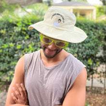 Load image into Gallery viewer, Tailender - Cream Floppy Cricket Hat - Dadi Cools