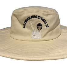Load image into Gallery viewer, Tailender - Cream Floppy Cricket Hat - Dadi Cools