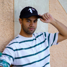 Load image into Gallery viewer, Wait There! Black Corduroy Hat - Dadi Cools