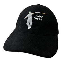 Load image into Gallery viewer, Wait There! Black Corduroy Hat - Dadi Cools
