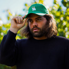 Load image into Gallery viewer, Warnie champagne celebrations - green corduroy hat - Dadi Cools