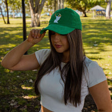 Load image into Gallery viewer, Warnie wicket celebration - green corduroy hat - Dadi Cools