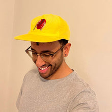Load image into Gallery viewer, AFL Mark - Yellow Corduroy Hat - Dadi Cools
