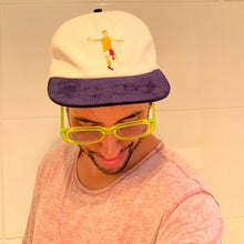Load image into Gallery viewer, AFL Punt - two tone corduroy hat - Dadi Cools
