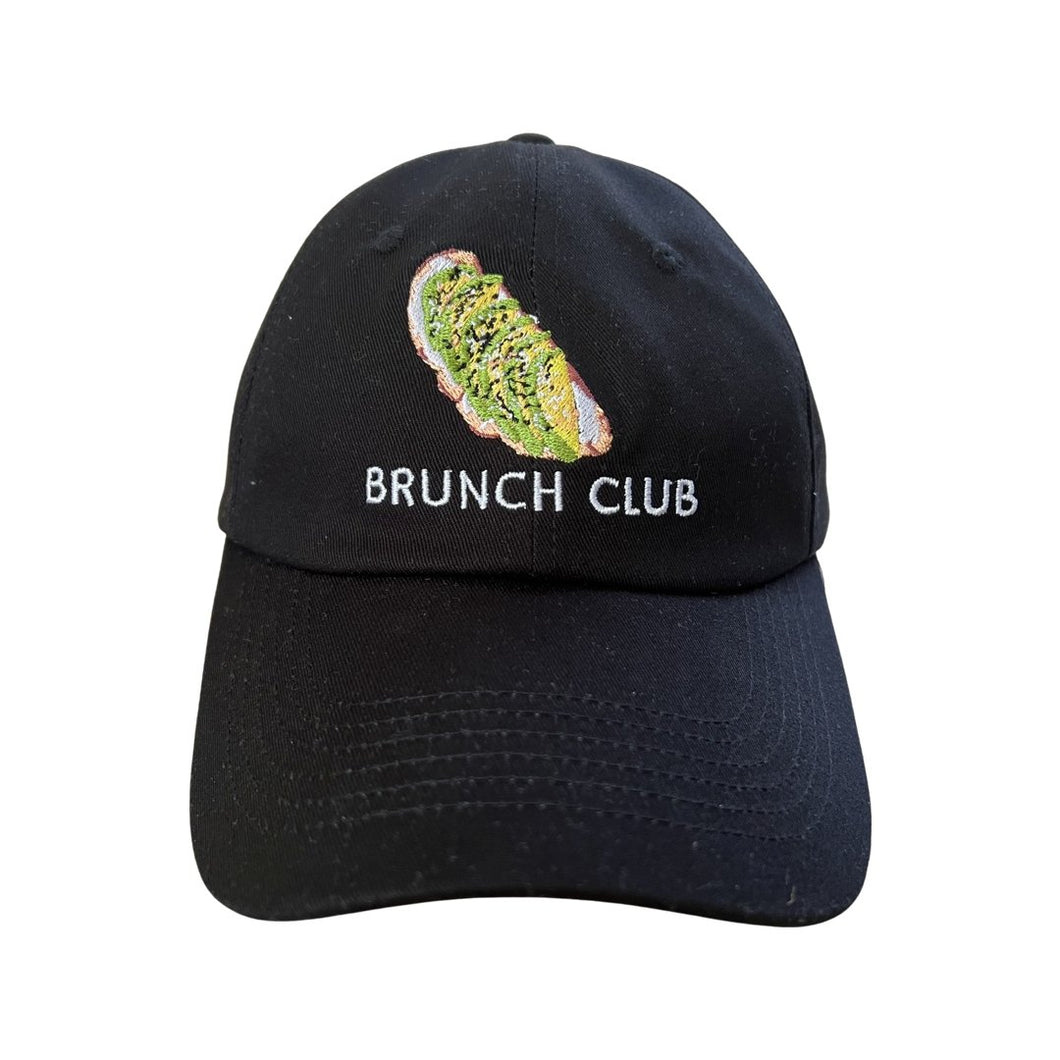 Avo Brunch Club - Black Dad Hat - Dadi Cools