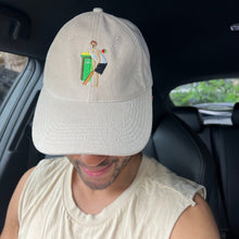 Load image into Gallery viewer, Backyard Cricket - White Corduroy Hat - Dadi Cools
