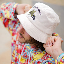 Load image into Gallery viewer, Bowlers Name - Cream Corduroy Bucket Hat - Dadi Cools

