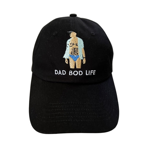 Dad Bod Life - Black Dad Hat - Dadi Cools