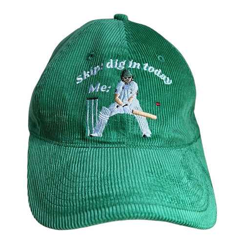 Dig in - green corduroy hat - Dadi Cools