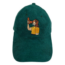 Load image into Gallery viewer, Do A Shoey - Green Corduroy Hat - Dadi Cools
