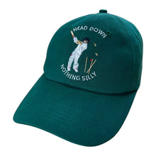 Load image into Gallery viewer, Head Down, Nothing Silly - Green Dad Hat - Dadi Cools
