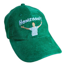 Load image into Gallery viewer, Howzat - Green corduroy hat - Dadi Cools
